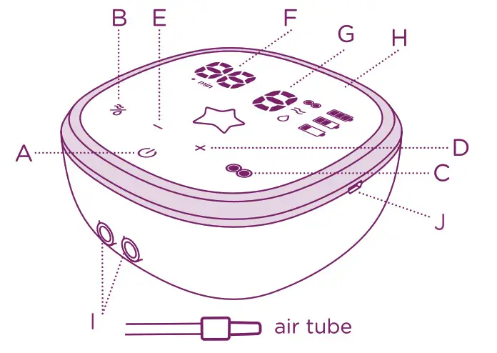 Tommee Tippee Made for Me Double Electric Breast Pump #1162 - USB socket