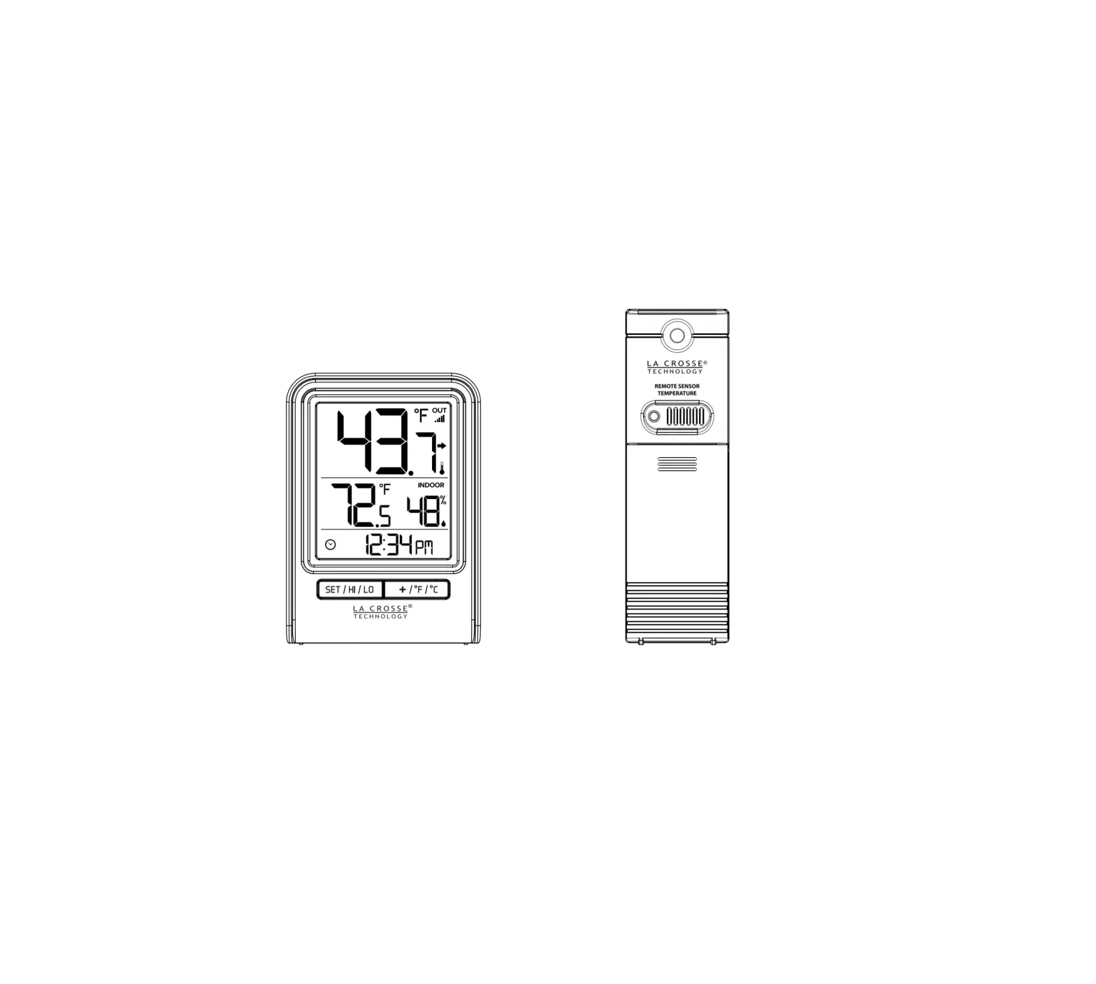 La Crosse 308-1409btv3 Wireless Thermometer User Guide