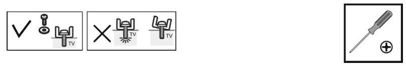 DIGITUS DA-90377 23 inch - 55 inch Universal Full Motion TV Wall Mount Bracket - Mounting Instructions 13