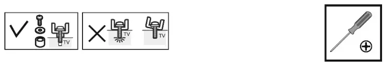 DIGITUS DA-90377 23 inch - 55 inch Universal Full Motion TV Wall Mount Bracket - Mounting Instructions 15