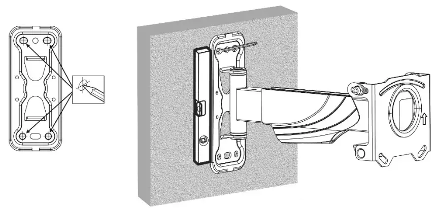DIGITUS DA-90377 23 inch - 55 inch Universal Full Motion TV Wall Mount Bracket - Mounting Instructions 6
