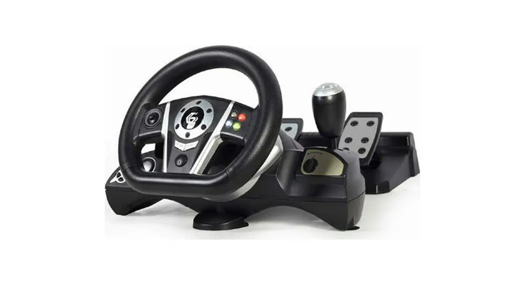 Gembird Vibration Racing Wheel With Pedals Str-m-01 User Manual