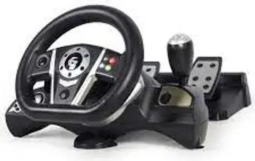 gembird Vibration Racing Wheel with Pedals STR-M-01