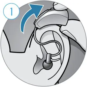 Inserting Hearing Aid