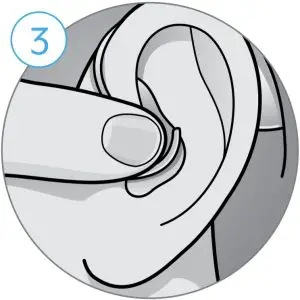 Inserting Hearing Aid