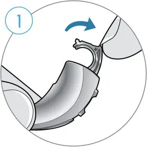 Inserting or replacing the battery