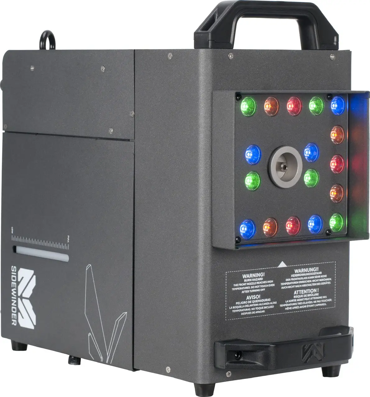 MAGMATIC RSS160 Sidewinder High Velocity CO2 Simulator Fog Machine with LED Lights