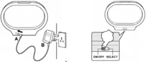 SHARPER-IMAGE-207130-Fantasy-Jellyfish-Aquarium-Plugging-In-The-Device