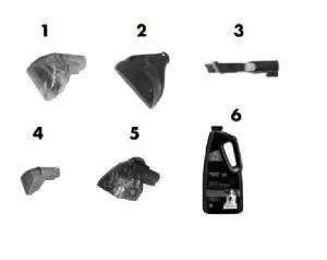 Accessories Bissell 1425 Series Pawsitively Clean yikes Compact Deep Cleaner