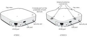 Extreme AP305C and AP305CX Hardware - fig 2