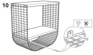 IKEA SVENSHULT Wall Shelf with Storage-10