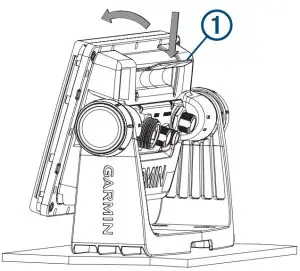 GARMIN 010-02342-00 Echomap UHD 93sv without Transducer - Cradle