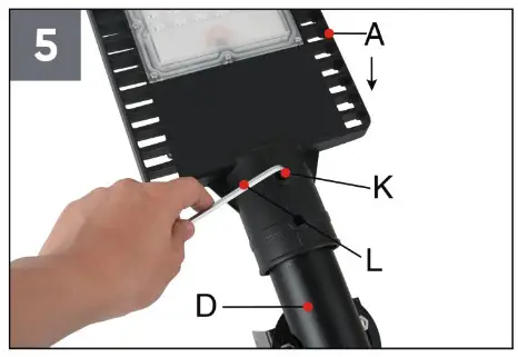 FAVORWE LED Solar Street Light-Assembly 5