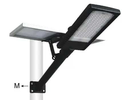 FAVORWE LED Solar Street Light-Pole
