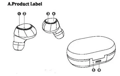 Here4Gear JH30 Wireless Earbuds fig1