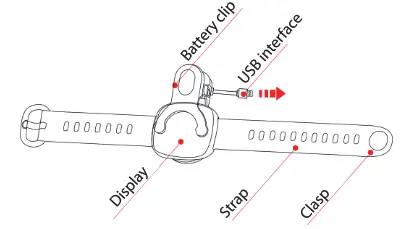 imperii RR FIERRO SmartWatch Tend IP68 - Charging