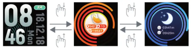 imperii RR FIERRO SmartWatch Tend IP68 - Usage