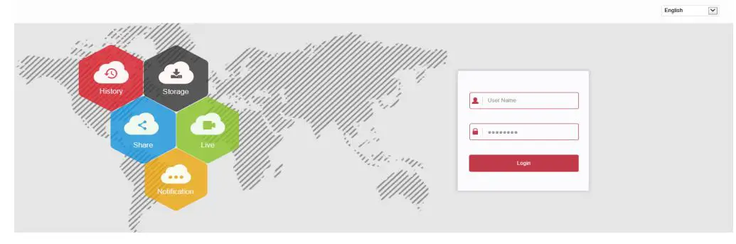 HEROSPEED 2724375619374.0 WiFi NVR CCTV DVR with Built In Router and 4 HD Wireless IP Security Camera System - Web browser access