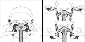ResMed AirFit N20 and AirTouch N20 Nasal Mask -Adjusting your mask