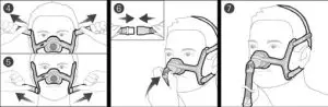 ResMed AirFit N20 and AirTouch N20 Nasal Mask - Fitting your mask 2