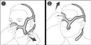 ResMed AirFit N20 and AirTouch N20 Nasal Mask -Removing your mask
