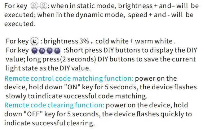 Dream Tree RGBCWR01 Mood Light Remote fig5