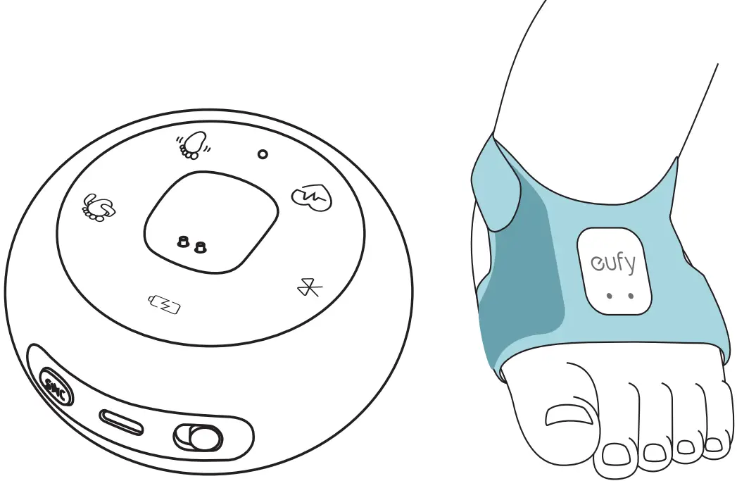 T8340 Eufycare Baby Smart Sock Kit - SMART SOCK KIT