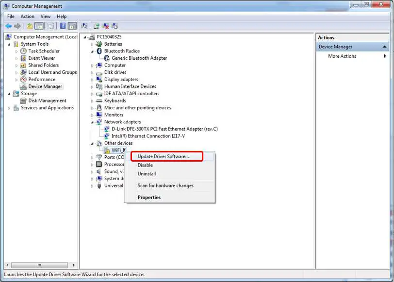 Install Windows driver 03