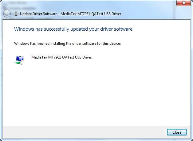 Install Windows driver 09