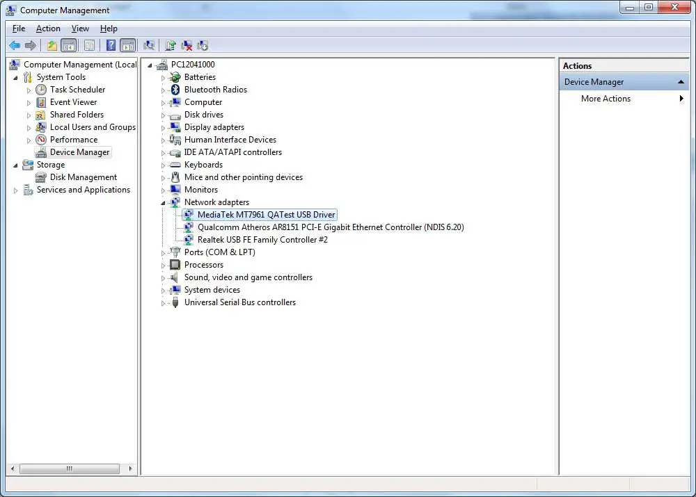 Install Windows driver 10