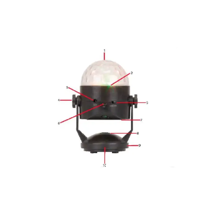 Digitech Mini Led Disco Ball User Manual