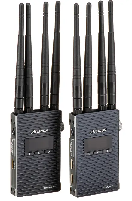 ACCSOON CineEye II Pro Wireless Video Transmitter and Receiver Set