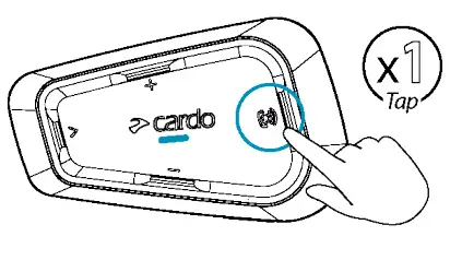 cardo Spirit Bluetooth 52 Intercom - Tap Volume 4