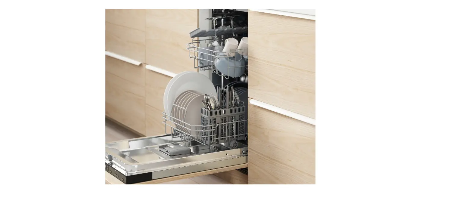 Ikea 104.754.27 Lagan Integrated Dishwasher Instruction Manual