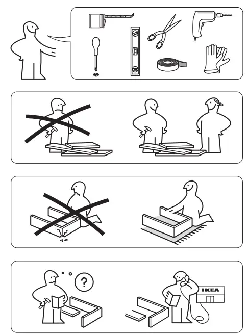 IKEA 104.754.27 LAGAN Integrated Dishwasher fig1