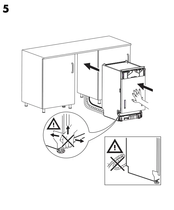 IKEA 104.754.27 LAGAN Integrated Dishwasher fig2377