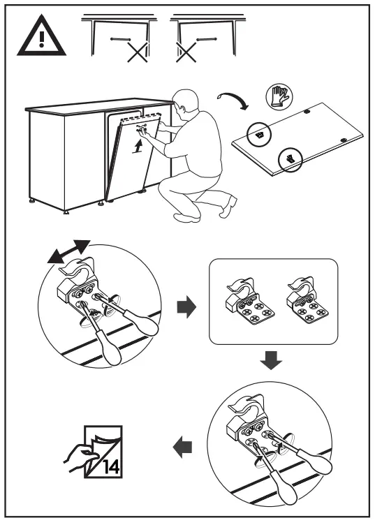 IKEA 104.754.27 LAGAN Integrated Dishwasher fig2382