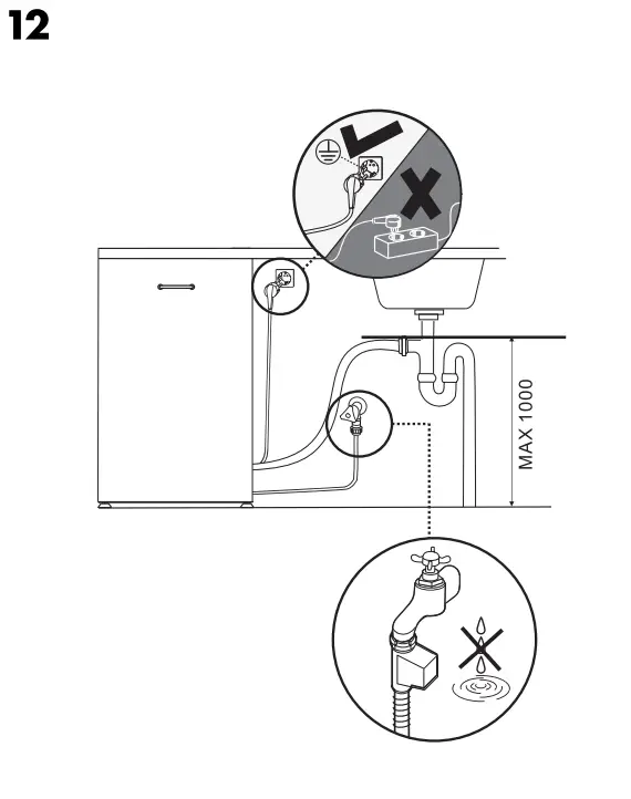 IKEA 104.754.27 LAGAN Integrated Dishwasher fig2384