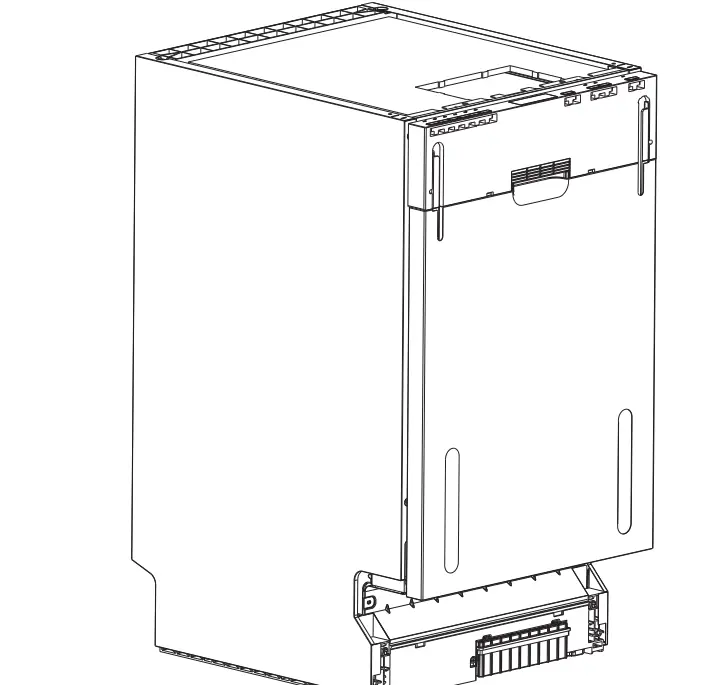 IKEA 104.754.27 LAGAN Integrated Dishwasher