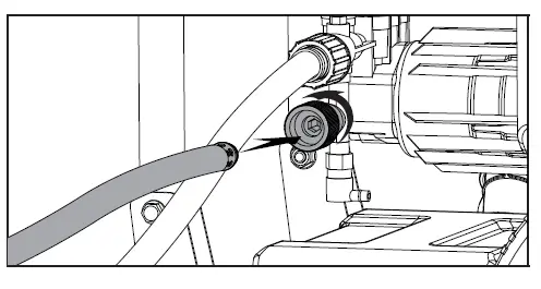 To connect the garden hose