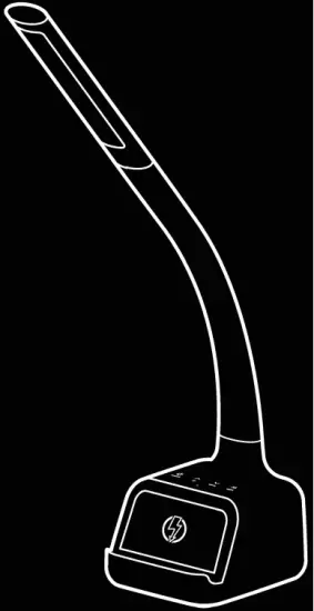 Shenzhen Feihe Electronics X12S LED Desk Lamp with Wireless Charger