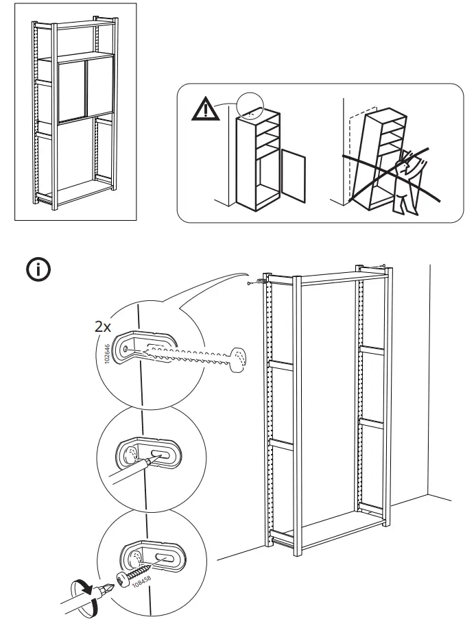IKEA 004.943.94 IVAR Cabinet With Sliding Doors Pine fig14