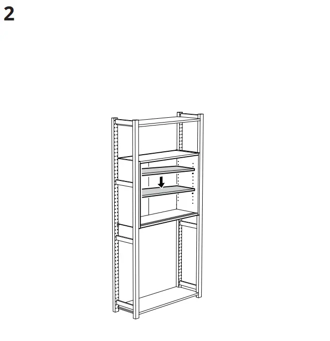 IKEA 004.943.94 IVAR Cabinet With Sliding Doors Pine fig19
