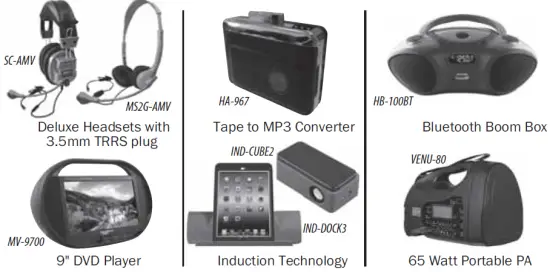 Hamilton Buhl Kids CD30 Sing-A-Long CD Player User Fig8