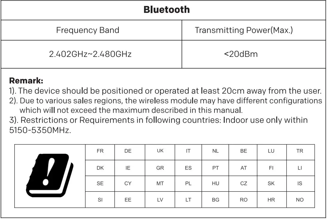 coocaa 70S5G 50 Inch LED TV User Guide - Bluetooth
