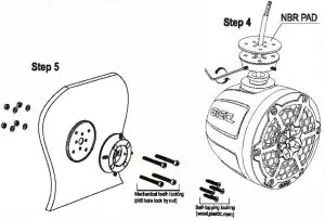 FIG 6 BEGINNING MOUNTING