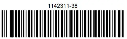 Husqvarna 350BT Leaf Blower User Manual - Bar Code