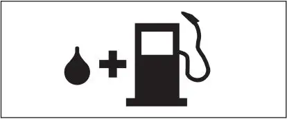 Husqvarna 350BT Leaf Blower User Manual - Clean the area around the fuel tank cap