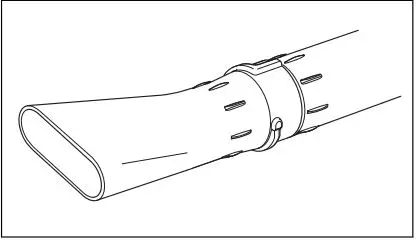 Husqvarna 350BT Leaf Blower User Manual - Remove the blower nozzle