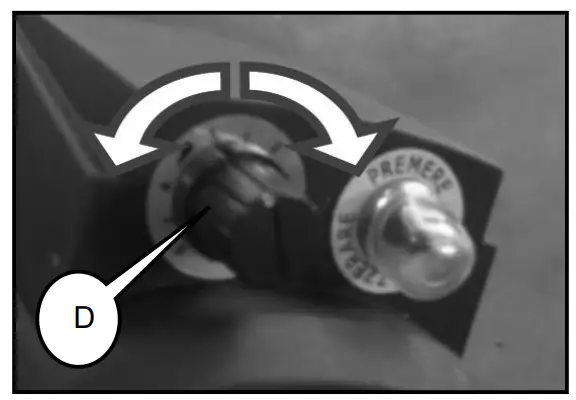 KLUTCH 101670 Metal Cutting Band Saw - Set cutting speed